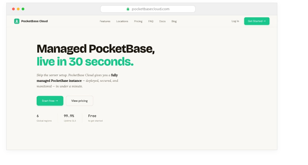 PocketBase Cloud
